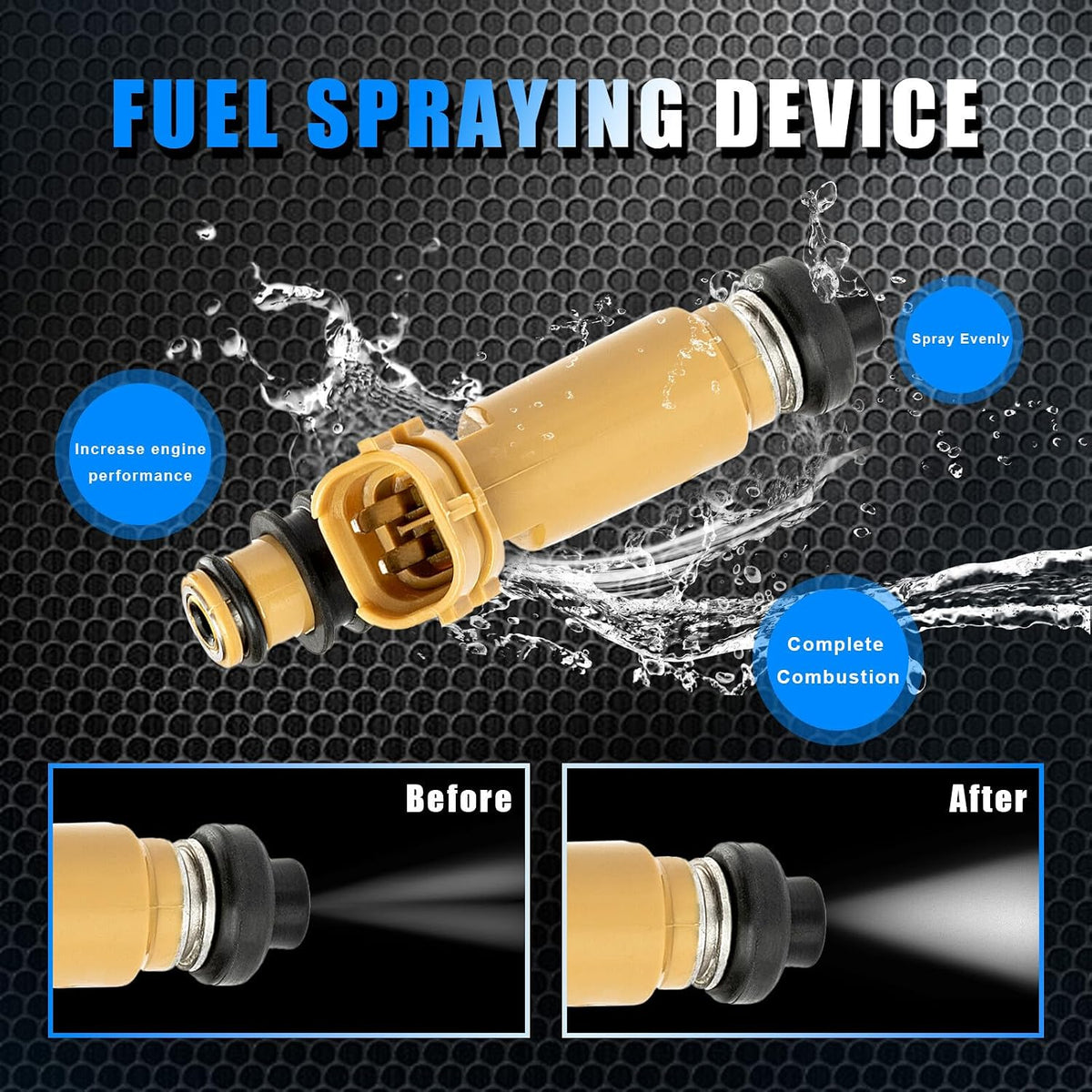 ya 10 9.16 baidi 23250-74170 for Toyota for Camry for RAV4 Avensis Ipsum Corona Vista Fuel Injector NEW