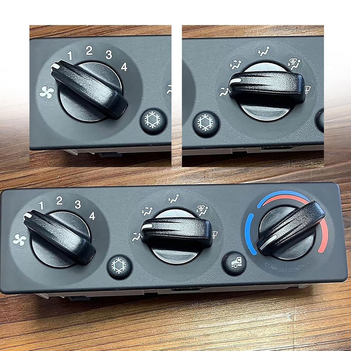 ya 9 10.24 New A/C Climate Control Module Panel Q21-6119 for Peterbilt Truck