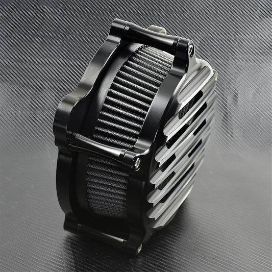 ya 12 10.8 zhengce Chrome Stripe Air Cleaner Gray Air Filter Fit for Harley Softail 2018 Touring