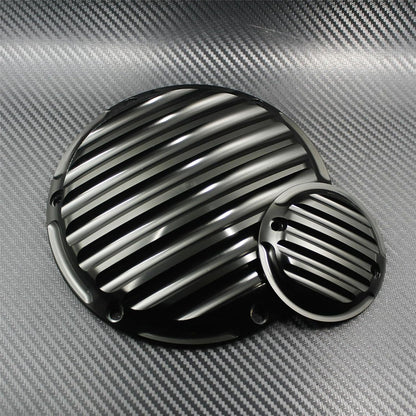 ya 7 8.24 baidi Fence Derby Cover Timing Timer Inspection Cover Black Fit For Sportster 04-2021