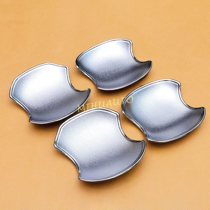 ya 5 8.10 for Toyota for Corolla Cross 2021-2023 Chrome Keyless Door Handle Covers+Bowl Combo