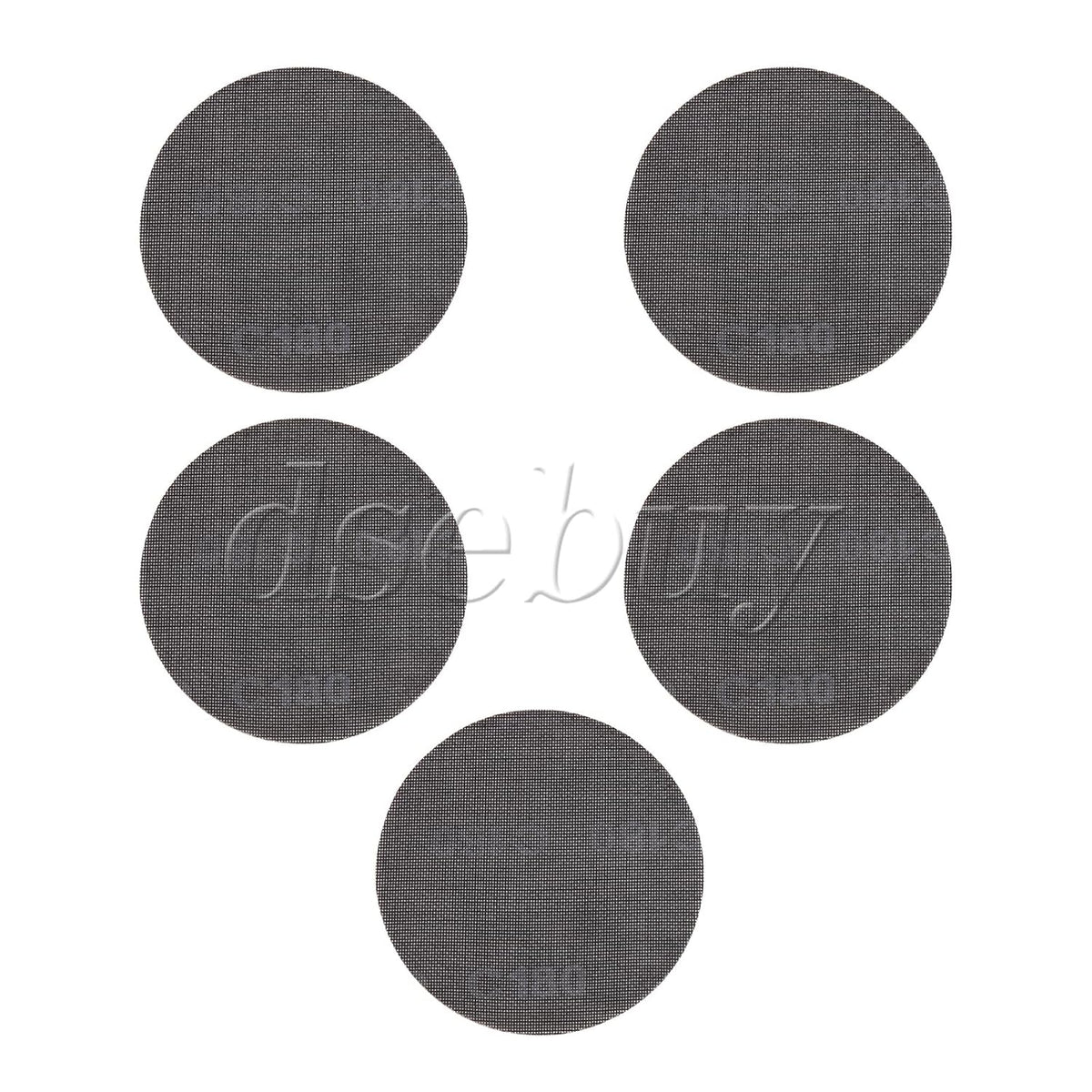 ya 26 10.21 baidi 5 Pieces 9-Inch Mesh Abrasive Sanding Discs Hook and Loop Sandpaper 180 Grit
