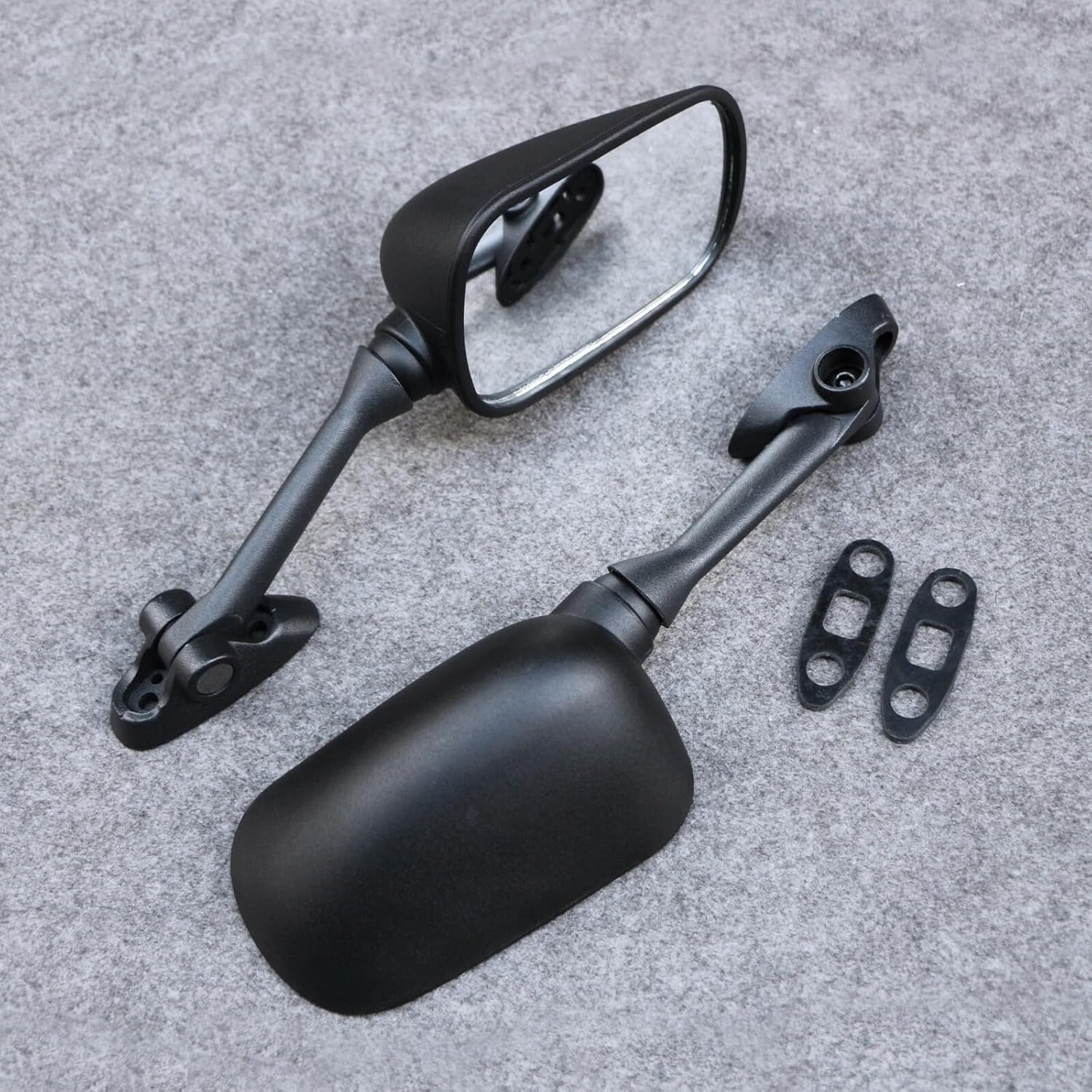 ya 2 8.15 Black Rear View Side Mirror Fit for GSXR1000 2003-2004 K4 GSXR600/750 2004-2005
