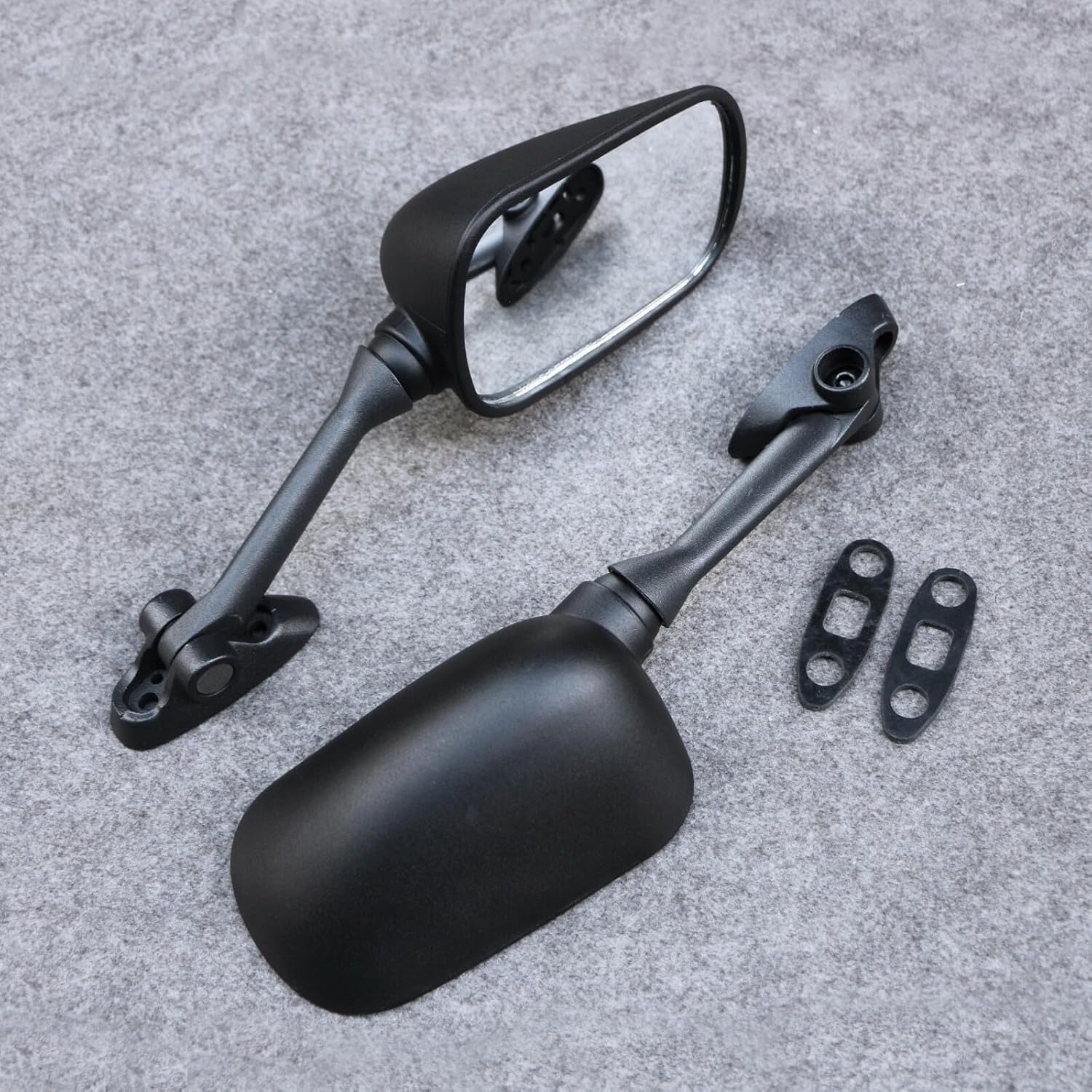 ya 2 8.15 Black Rear View Side Mirror Fit for GSXR1000 2003-2004 K4 GSXR600/750 2004-2005