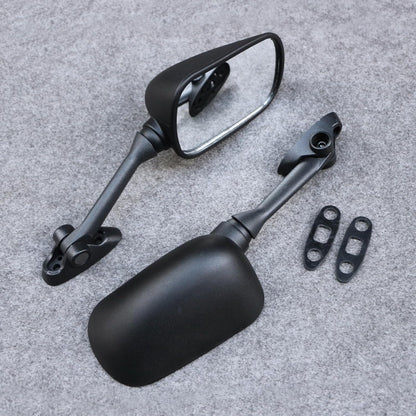 ya 2 8.15 Black Rear View Side Mirror Fit for GSXR1000 2003-2004 K4 GSXR600/750 2004-2005