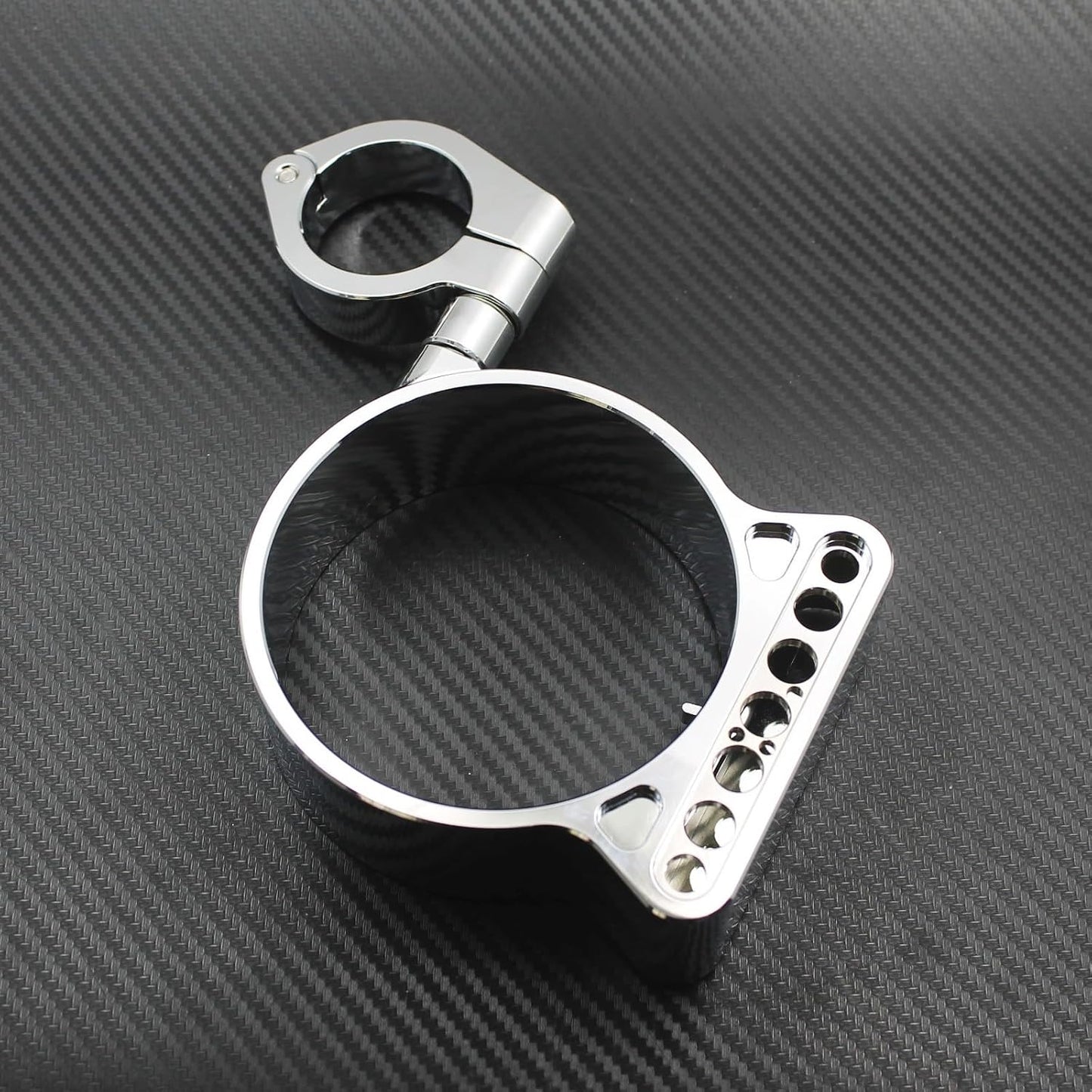 ya 4 8.14 39mm Chrome Side Speedometer Relocation Bracket Fit for Harley Sporster 883 1200