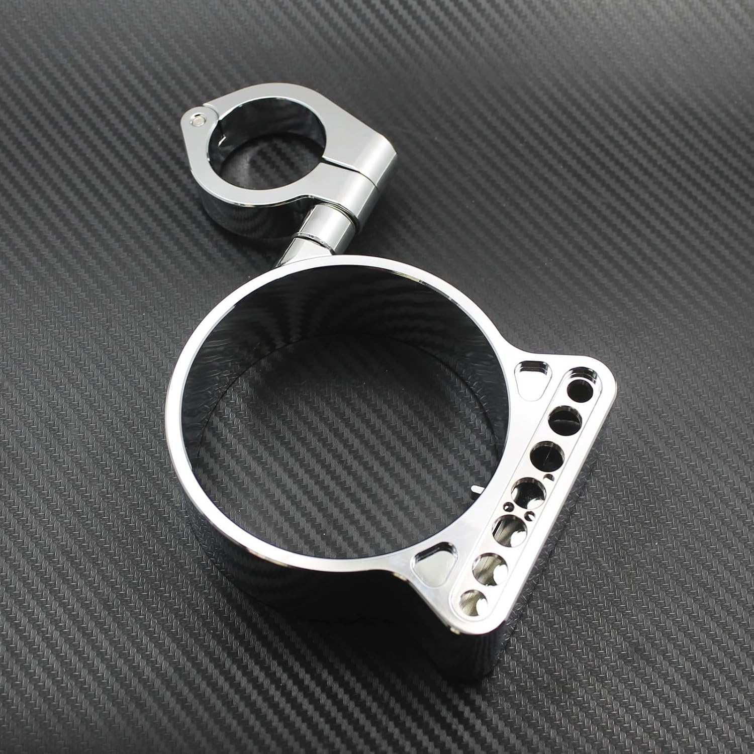 ya 4 8.14 39mm Chrome Side Speedometer Relocation Bracket Fit for Harley Sporster 883 1200