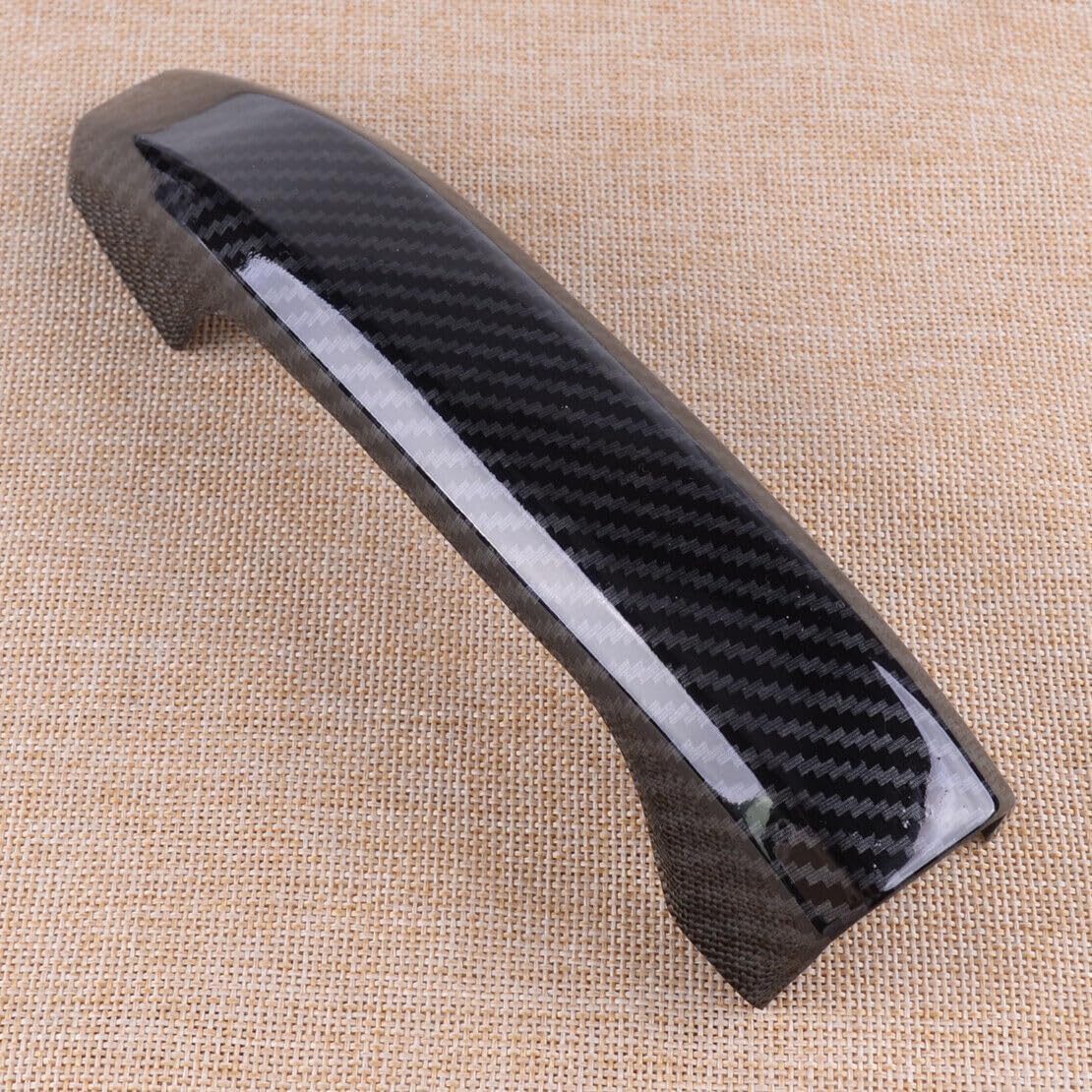 ya 2 8.15 Carbon Fiber Style Door Handle Trim Cover Trim Fits for Chevrolet Silverado @