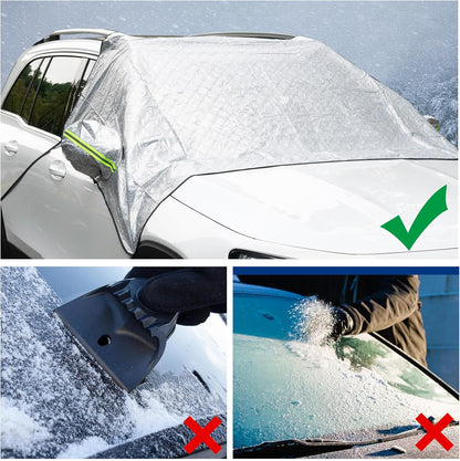 ya 5 8.24 baidi Windshield Cover Large Cover Car Windshield Cover Winter Frost Protection!