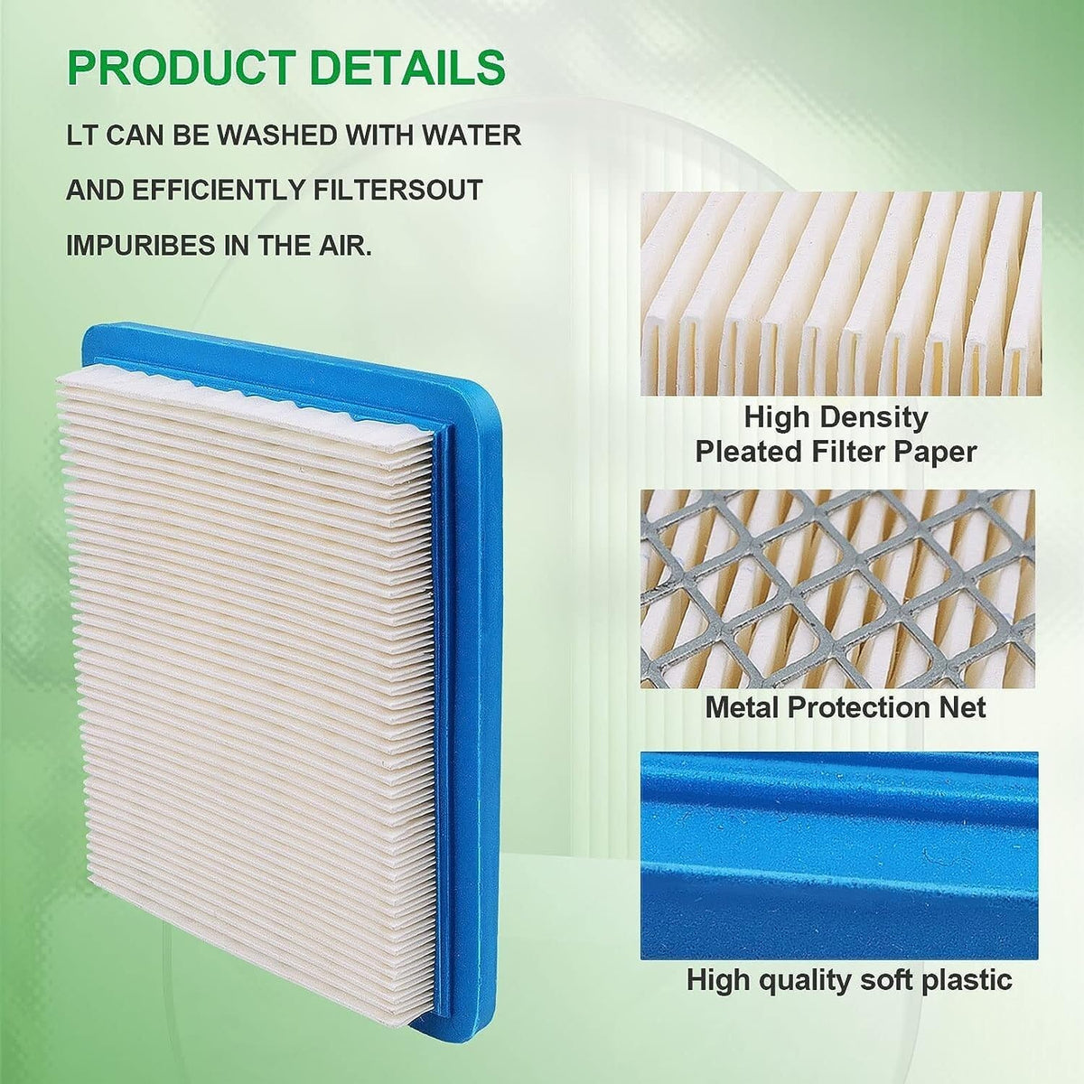 ya 23 10.7 baidi Air Filter Replace for Honda CHF50 Metropolitan Crea SCOOPY JAZZ 50 2002-2009