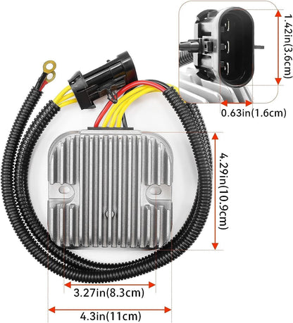 ya 2 8.15 4013904 Voltage Regulator Rectifier for Polaris RZR 4900 XP RZR 4 1000 XP 570