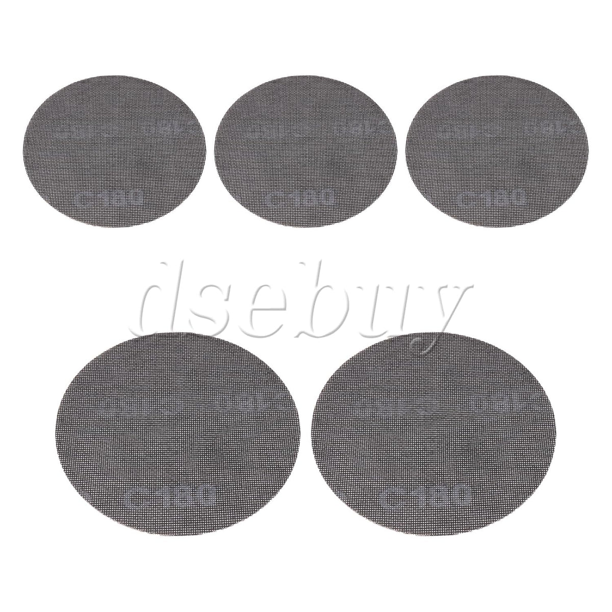 ya 26 10.21 baidi 5 Pieces 9-Inch Mesh Abrasive Sanding Discs Hook and Loop Sandpaper 180 Grit