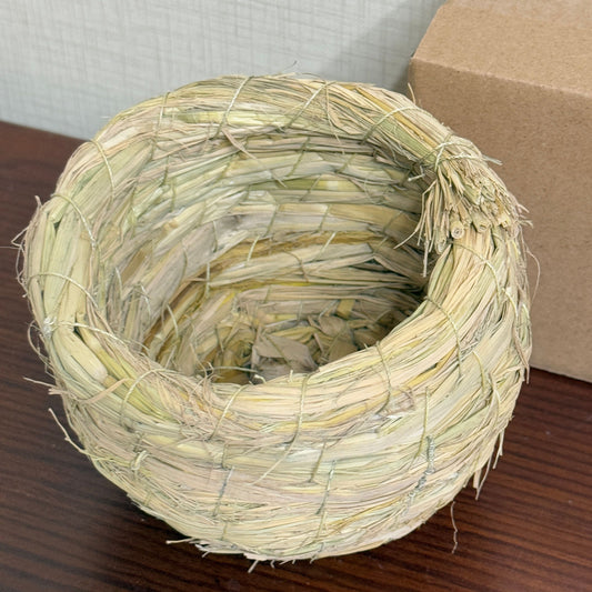 JKAPCYJFHF Bird Nest Straw Bird Nest Peony Wenbird Breeding Box Bird Utensils Parrot Bird Supplies