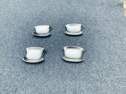 ya 2 8.15 for 2020-2023 for Toyota Highlander Exterior Door Handle Bowl Chrome Side Cover Trim 4P
