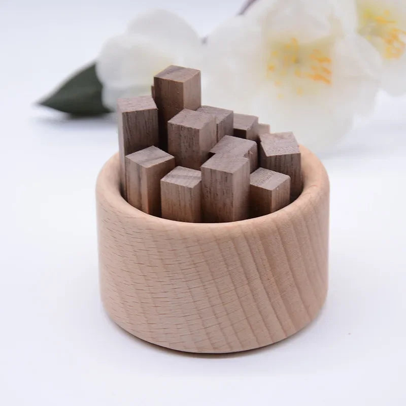 Small wooden pile aromatherapy essential oil diffuser wood diffuser ornament decoration - Create the impossible