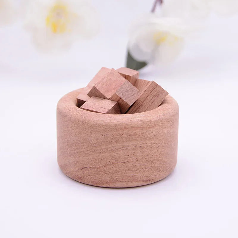 Small wooden pile aromatherapy essential oil diffuser wood diffuser ornament decoration - Create the impossible