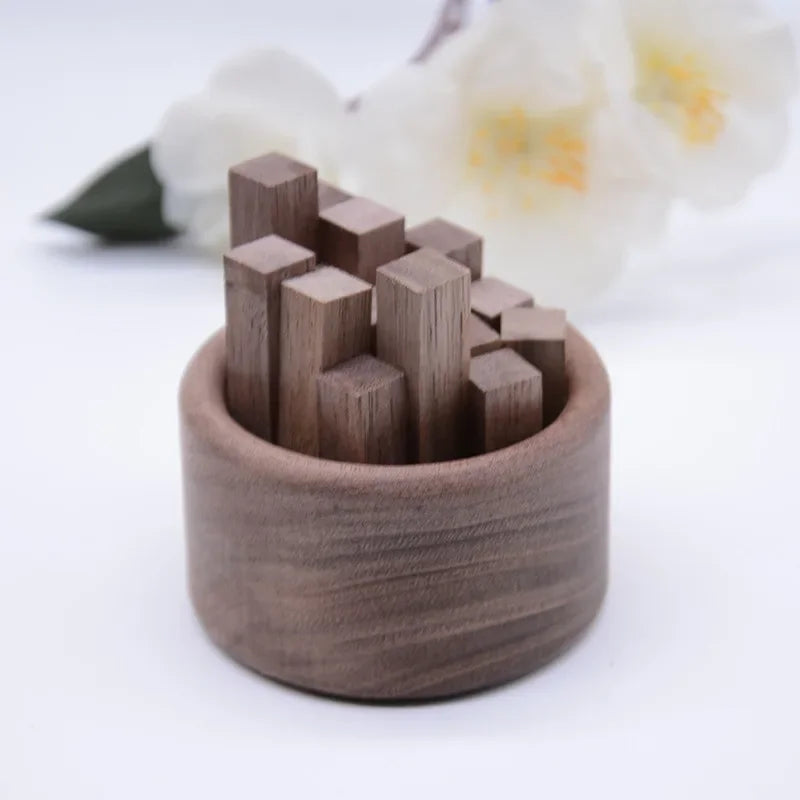 Small wooden pile aromatherapy essential oil diffuser wood diffuser ornament decoration - Create the impossible