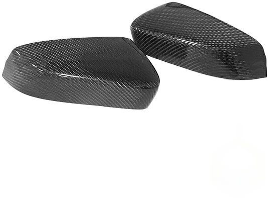 ya 11 9.14 baidiCarbon Fiber Rearview Mirror Cover Caps Fit for Ford for Mustang GT/Coupe 2009-2013
