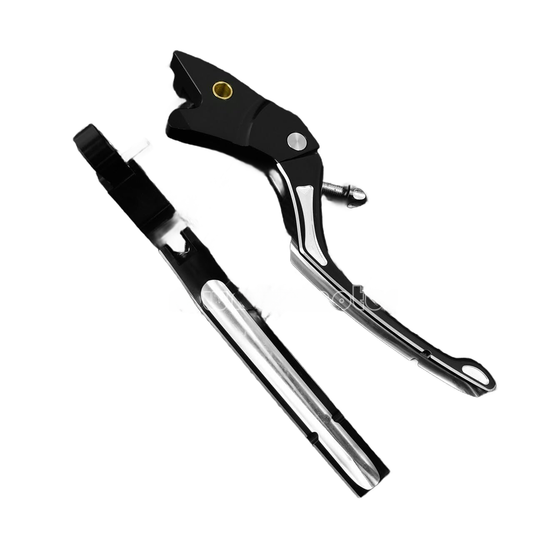 ya 11 9.14 baidiCNC Black & Chrome Brake Clutch Lever Fit for Indian Scout Model 2013-2014 2017