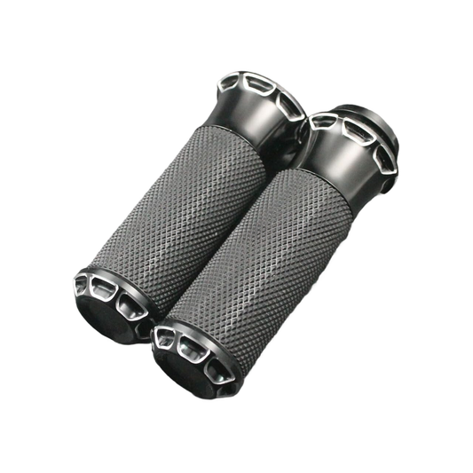 ya 11 9.14 baidi1 Motorcycle Handlebar Hand Grips Fit for Harley Dyna Electra Glide Fatboy