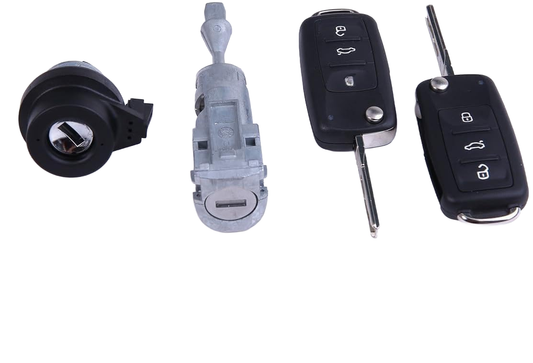 ya 11 9.14 baidiCar Lock & Key Set Fit for VW for Jetta MK6 MKVI 5C6800375