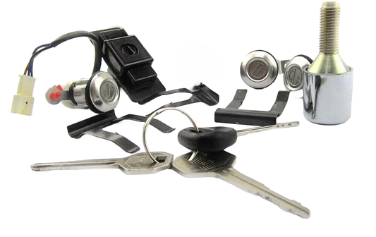 ya 11 9.14 baidiLock Cylinder & Key Set for Mitsubishi for Pajero V12 V32 V34 1990-2004 MR259111