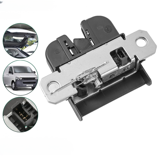 ya 11 9.14 baidiTailgate Boot Lock Latch Catch Mechanism for VW Transporter T5 T6 Multivan Mk5