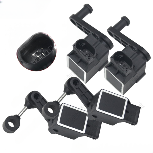 ya 11 9.14 baidi4X Fit for Jaguar XJ8 X350 04-07 Front&Rear Ride Control Height Level Sensor 6 Pins