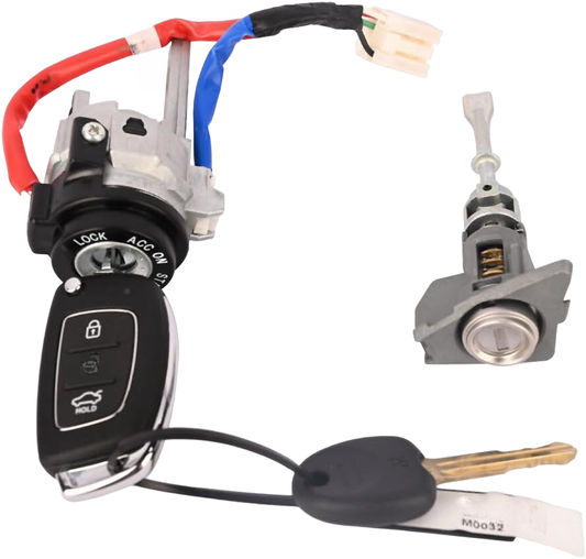 ya 11 9.14 baidiFull Door Lock Cylinder Ignition Suitable for Hyundai for Elantra 2011 2012 2013 2014 2015-