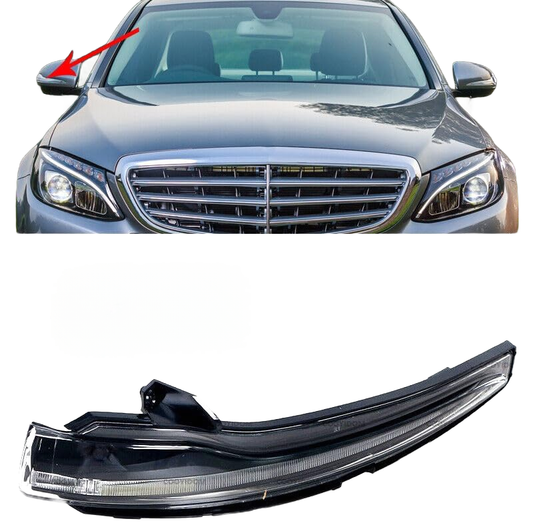 ya 11 9.14 baidiRight Rear Mirror Turn Signal Indicator Lamp for Mercedes-benz W205 W213 W222