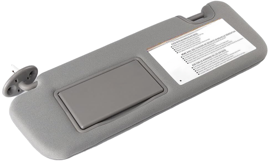 ya 11 9.14 baidiLeft Driver Side Sun Visor Gray for Toyota Highlander 2014-2019 74320-0E074-B0- 1