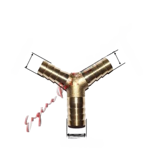 ya 18 7.29 TEE Y Union ELBOW Barb Fitting Connector Reducer Adapter Splicer Joiner to1499
