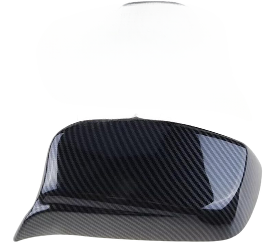 ya 11 9.14 baidiLeft&Right Carbon Fiber Side Rearview Mirror Cover Caps for BMW E60 E61 03-2008