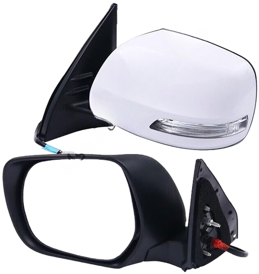ya 11 9.14 baidiRight Rear Door Mirror White for Toyota for for Land Cruiser Prado 150 Series 2009-2013