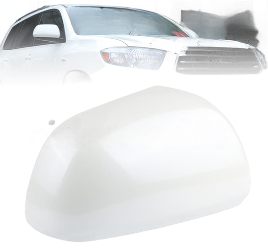 ya 11 9.14 baidiRight Side Rearview Mirror Cover Cap White for Toyota Highlander 2009-2014