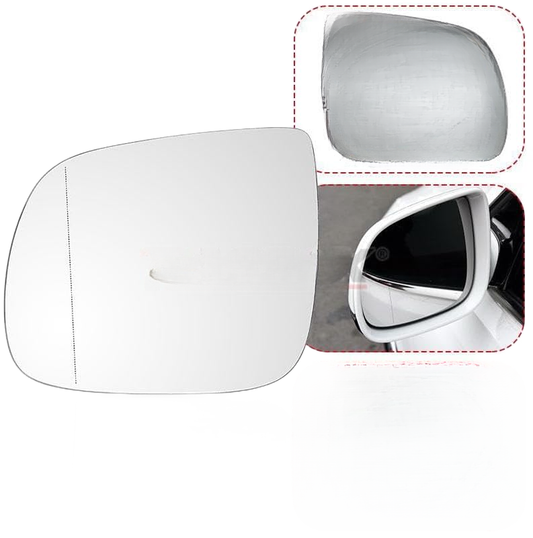ya 11 9.14 baidiMirror Glass with Backing Heated FIT 09-17 for Audi Q5 2010-2015 Q7 Driver Left Side