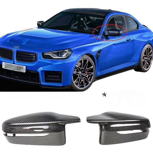 ya 11 9.14 baidiFOR 21-24 for BMW G80 M3 G82 G83 M4 G87 M2 CARBON FIBER REPLACEMENT SIDE MIRROR CAPS
