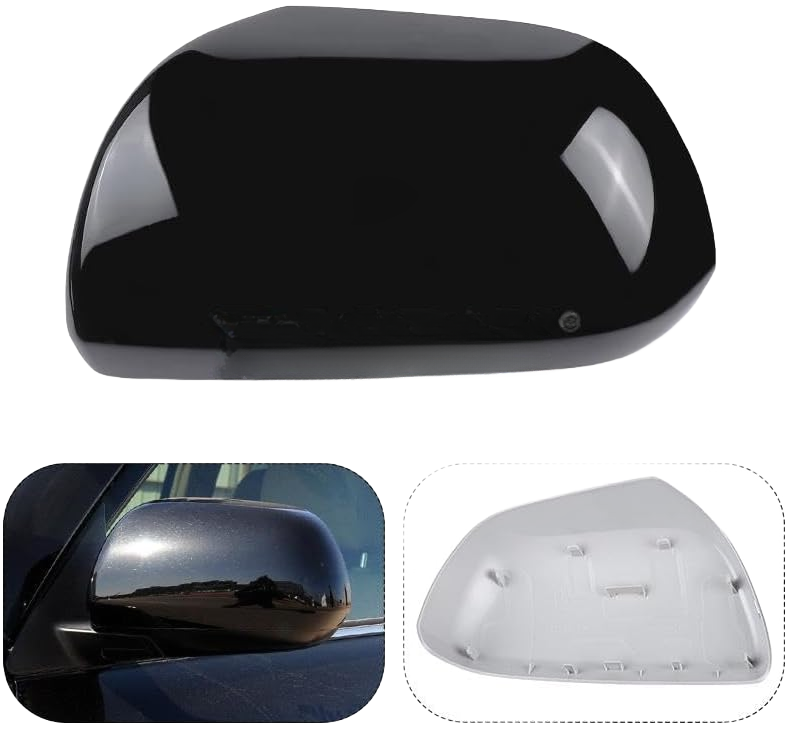 ya 11 9.14 baidiLeft Driver Side Rearview Mirror Cap Cover for Toyota Highlander 2008-2014 2009
