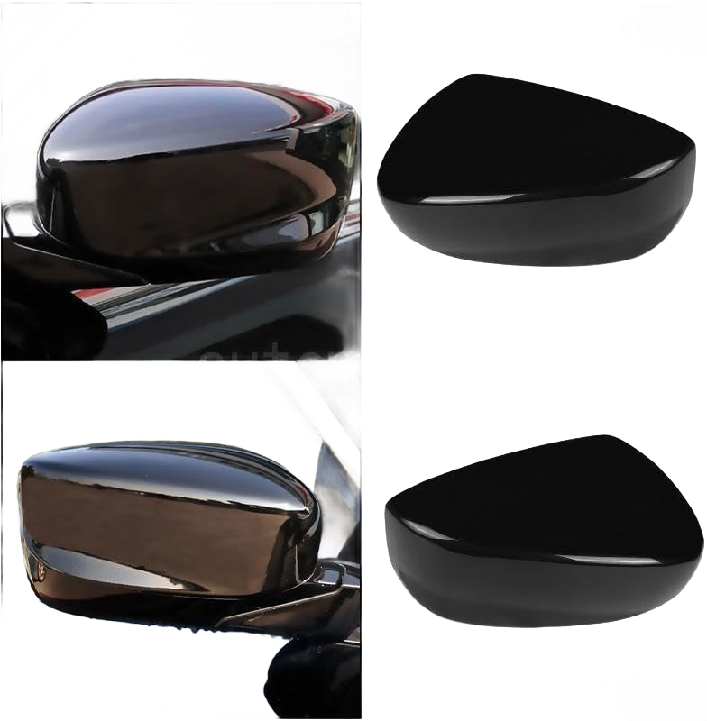 ya 11 9.14 baidiPair Left Right Side Mirror Cover Cap for Honda for Accord 2008-2010 2011 2012 2013