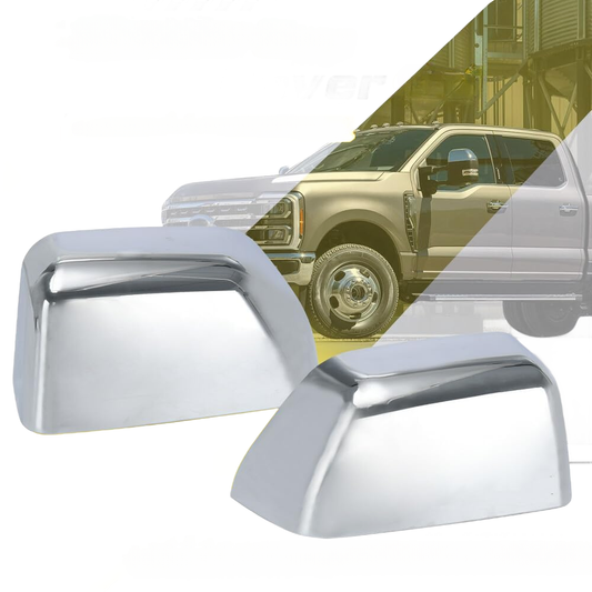 ya 11 9.14 baidiTow Mirror Cap Cover Set LH & RH Sides For 2017-2023 for Ford F250-F550 Super Duty