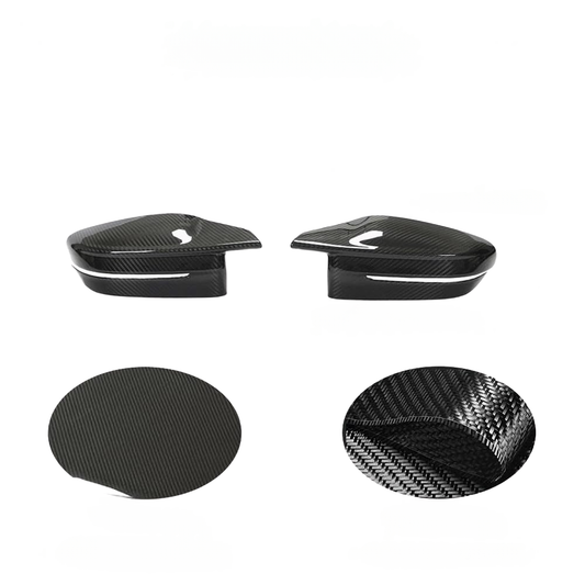 ya 11 9.14 baidifor BMW M3 M4 G80 G82 2021UP Dry Carbon Fiber Side Wing Mirror Cover Caps Add On