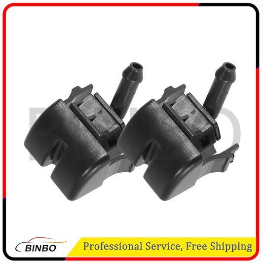 ya 13 1 Pair Front Windshield Washer Nozzles Spray Jet Fit for BMW 3 Serie E46