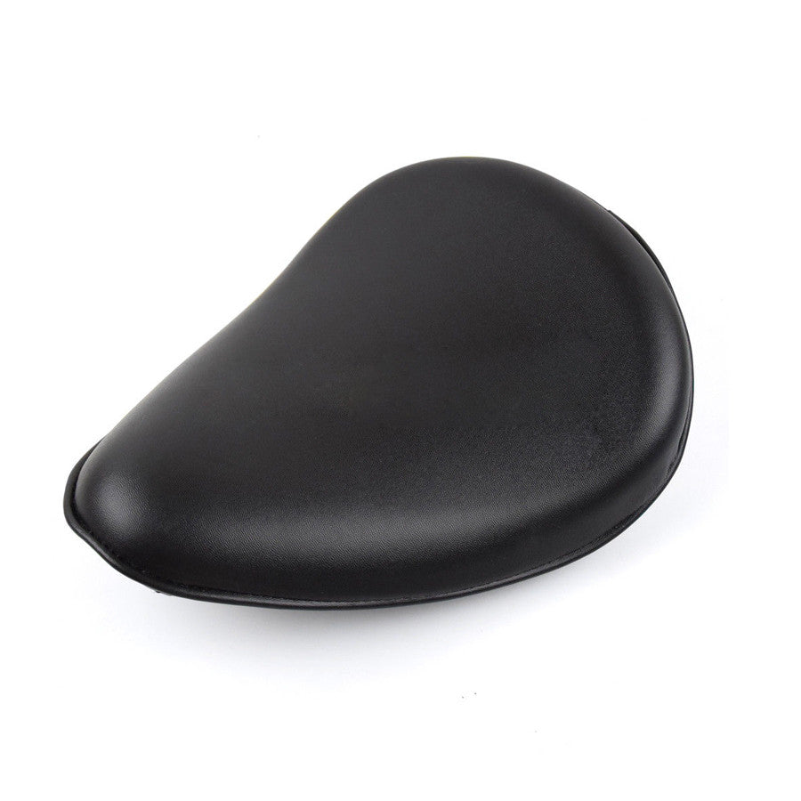ya 5 8.7 Black PU Leather Style Solo for Seat for Harley Sportster Chopper Bobber Custom