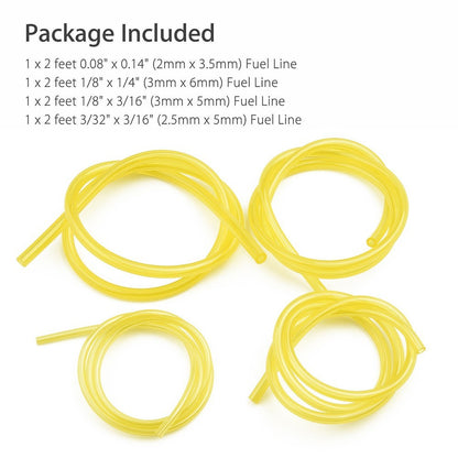 ya 17 Fuel Line Fuel pipe For Tygon Tube W/ 4 Sizes For Common 2 Cycle Small Engine