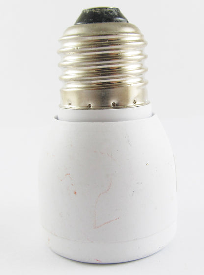 ya 14 1pc E27 Male to G24 Female Socket Base LED Halogen CFL Light Bulb Lamp Adapter