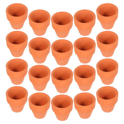 ya 14 20pcs Outdoor ature Flower Pots Small Pots Tiny cotta Pots
