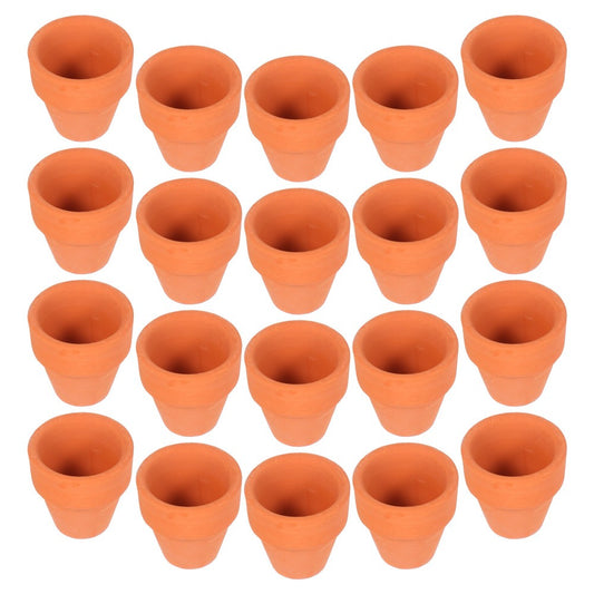 ya 14 20pcs Outdoor ature Flower Pots Small Pots Tiny cotta Pots