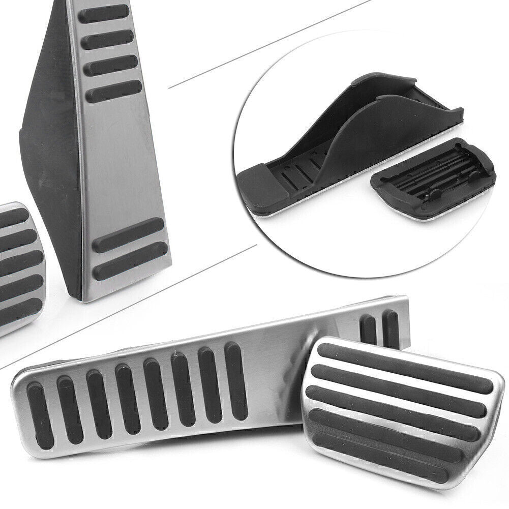 ya 9 6.5.2 for Volvo XC60 2018 Aluminum alloy + rubber Accelerator Pedal Pads Cover Kit