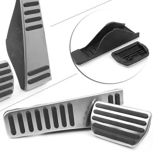 ya 9 6.5.2 for Volvo XC60 2018 Aluminum alloy + rubber Accelerator Pedal Pads Cover Kit
