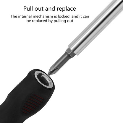 ya 26 Screwdriver Set Slotted and Cross Head Interchangeable 2 in 1 with Grip Handle